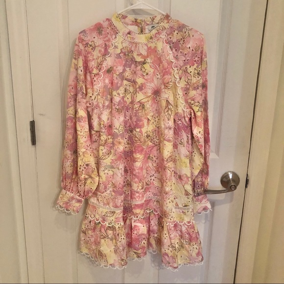 River Island high neck bride tie dress - Picture 7 of 10